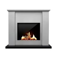 Биокамин в портале SteelHeat Rondo, стемалит Биокамин в портале SteelHeat Rondo, стемалит