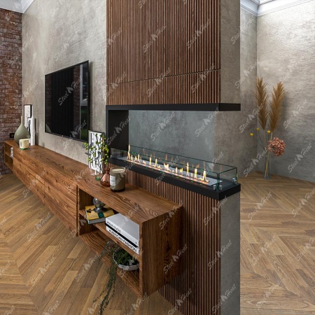 Биокамин торцевой SteelHeat Leader 1100 по цене 40 530 руб.